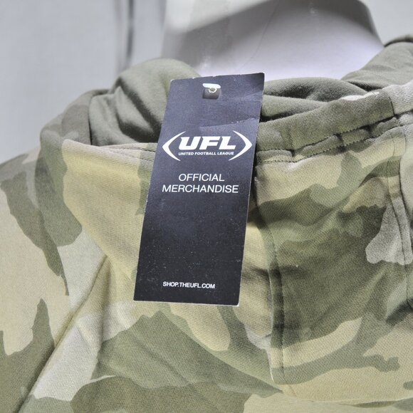 Under Armour UFL Freedom Hoodie 2XL Loose fit Official Merchandise Camo NWT - Picture 4 of 7